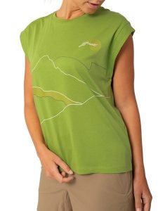 LaMunt Top funkcyjny "Erika" w kolorze zielonym rozmiar: 36. Zielone topy LaMunt, bez wzorów, z materiału, bez kołnierzyka, bez ramiączek. Za 130,99 zł.