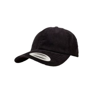 Czapka Flexfit low profile corduroy dad. Czarne czapki FLEXFIT, bez wzorów. Za 117,50 zł.
