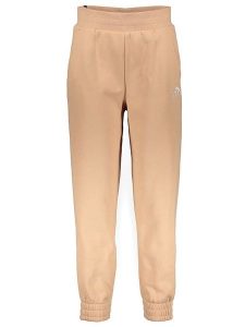 Puma Spodnie dresowe "Essentials Plus Embroidery" w kolorze beżowym rozmiar: L. Brązowe spodnie dresowe Puma, l, bez wzorów, z dresówki. Za 131,74 zł.