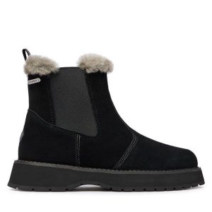 Śniegowce EMU Australia. Czarne buty zimowe EMU Australia, bez obcasa, bez zapięcia. Za 774,99 zł.