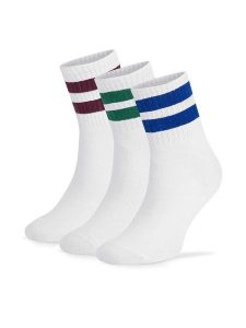 Sprandi Skarpety krótkie 0UB-002-AW24 (3-PACK) Biały. Białe skarpetki Sprandi, bez wzorów, z bawełny. Za 34,99 zł.