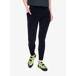Legginsy wspinaczkowe damskie Black Diamond Session Tights. Czarne legginsy Black Diamond, bez wzorów. Za 211,19 zł.