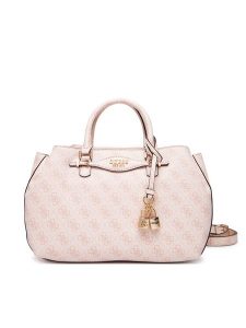 Guess Torebka Katya HWSG96 52060 Różowy. Czerwone torebki klasyczne Guess, z aplikacjami, ze skóry, bez dodatków. Za 489,99 zł.