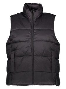 Vero Moda Kamizelka pikowana w kolorze czarnym rozmiar: M. Czarne kamizelki Vero Moda, m, bez wzorów, bez kołnierzyka, bez ramiączek, bez kaptura. Za 101,94 zł.