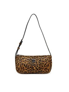 Tommy Jeans Torebka Tjw Must Leopard Shoulder Bag AW0AW18008 Pomarańczowy. Brązowe torebki klasyczne Tommy Jeans, bez wzorów, z jeansu, bez dodatków. Za 439,99 zł.