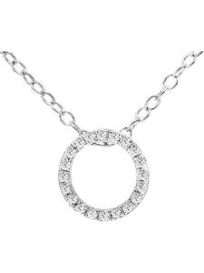 Vittoria Jewels Złota zawieszka z diamentami rozmiar: onesize. Szare zawieszki Vittoria Jewels, z diamentem, srebrne. Za 543,99 zł.