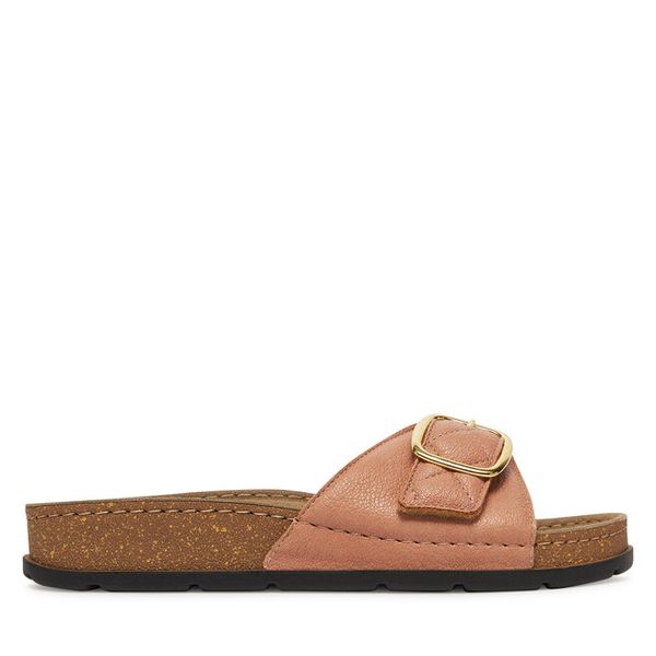 Klapki Scholl. Czerwone klapki Scholl, bez wzorów, bez obcasa. Za 369,99 zł.