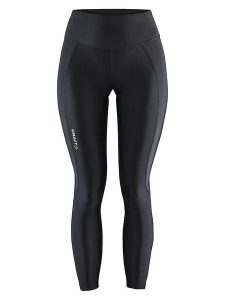 Craft Legginsy "ADV Essence Zip" w kolorze czarnym do biegania rozmiar: S. Czarne legginsy sportowe Craft, s, bez wzorów, z podwyższonym stanem, do biegania. Za 130,99 zł.