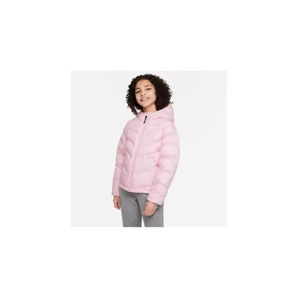 Manteau Nike K NSW SYNFL HD JKT Rose. Czerwone kurtki Nike, bez wzorów, z materiału, bez kaptura. Za 486,00 zł.