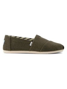 TOMS Espadryle w kolorze khaki rozmiar: 37. Brązowe espadryle Toms, bez wzorów, bez obcasa. Za 127,35 zł.