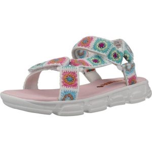 Sandały PABLOSKY 986100P Wielokolorowy. Sandały PABLOSKY, bez wzorów, z tkaniny, bez obcasa, bez zapięcia. Za 179,99 zł.