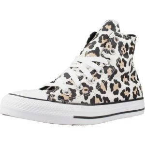 Buty CONVERSE CHUCK TAYLOR ALL STAR LEOPARD Nadruk zwierzęcy. Trampki Converse, bez wzorów, z tkaniny, bez zapięcia. Za 329,99 zł.