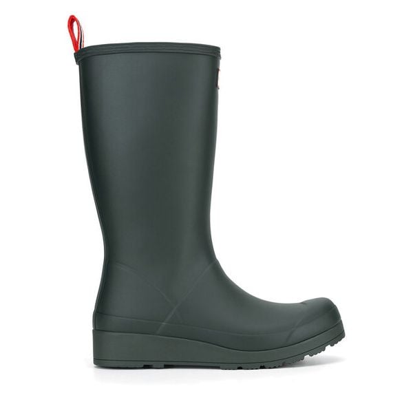 Kalosze Hunter. Zielone kalosze Hunter, bez wzorów. Za 399,99 zł.