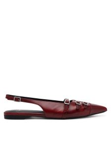 Vagabond Shoemakers Baleriny Hermine 5533-118-47 Czerwony. Czerwone balerinki Vagabond Shoemakers, bez wzorów, ze skóry, bez obcasa, bez zapięcia. Za 319,99 zł.