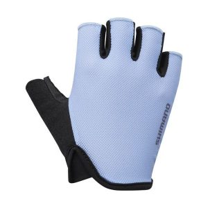 Krótkie rękawiczki damskie Shimano Airway. Niebieskie rękawiczki Shimano, bez wzorów. Za 121,70 zł.