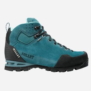 Buty trekkingowe damskie MILLET W G Trek 3 Goretex zielony. Niebieskie buty trekkingowe Millet, z gore-texu, bez zapięcia. Za 699,00 zł.