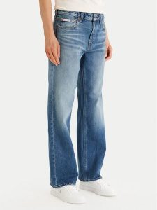 Calvin Klein Jeans Jeansy LV047F715G Szary Straight Fit. Szare jeansy Calvin Klein Jeans, bez wzorów, z bawełny. Za 489,99 zł.