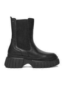 G-Star Raw Botki CEO-WI33-CS555-KIWI-14 Czarny. Czarne botki G-Star Raw, bez wzorów, ze skóry, bez obcasa, na płaskiej podeszwie, bez zapięcia. Za 449,99 zł.