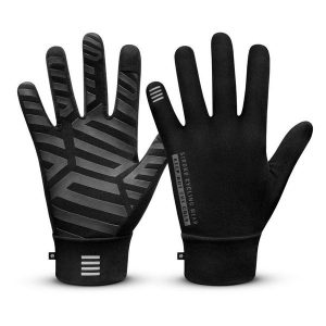 Rękawiczki rowerowe unisex Nuremberg Siroko. Czarne rękawiczki SIROKO, bez wzorów. Za 123,00 zł.