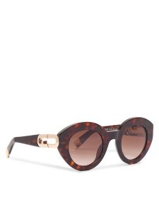 Furla Okulary przeciwsłoneczne WD00157 A.0116 Brązowy. Brązowe okulary przeciwsłoneczne Furla. Za 739,99 zł.