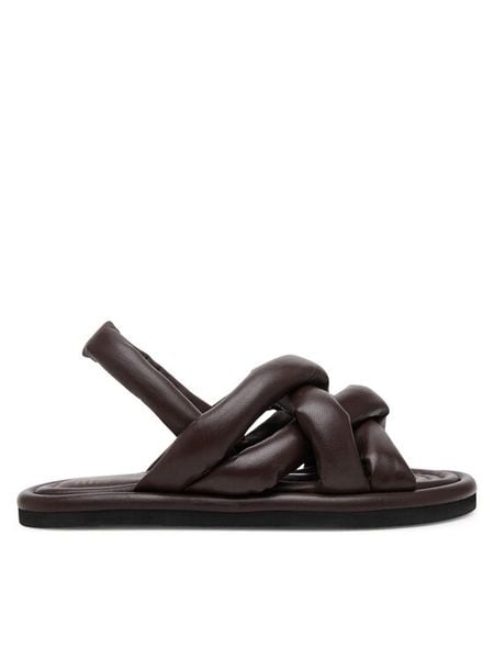 Bronx Klapki Har-Perr 85049-D Brązowy. Brązowe klapki Bronx, bez wzorów, ze skóry, bez obcasa. Za 319,99 zł.