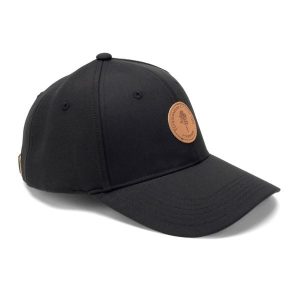 Czapka z daszkiem Pinewood Finnveden Hybrid. Czarne czapki PINEWOOD, bez wzorów. Za 119,99 zł.