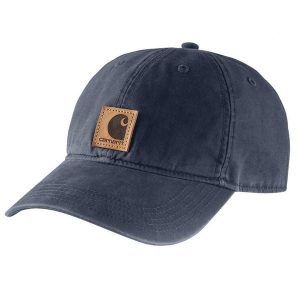 Czapka z daszkiem Carhartt Odessa Cap. Niebieskie czapki CARHARTT, bez wzorów, sportowe. Za 91,00 zł.