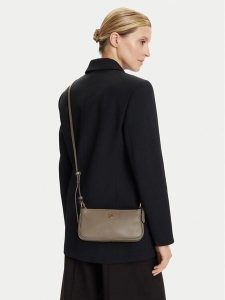 PINKO Torebka Half Moon Baguette Mini AI 25-26 PLTT 105069 A0QO Beżowy. Brązowe torebki klasyczne Pinko, bez wzorów, ze skóry, bez dodatków. Za 690,99 zł.