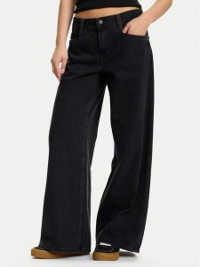 Levi's® Jeansy 94 Baggy A5929-0006 Czarny Wide Leg. Czarne jeansy bez wzorów, z bawełny. Za 359,99 zł.