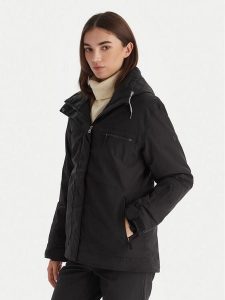 Roxy Kurtka narciarska ERJTJ03530 Czarny Regular Fit. Czarne kurtki sportowe Roxy, na zimę, l, bez wzorów, z syntetyku, bez kaptura, narciarskie. Za 599,99 zł.