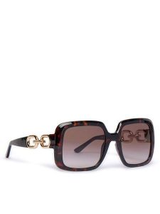 Guess Okulary przeciwsłoneczne GU00161 Brązowy. Brązowe okulary przeciwsłoneczne Guess. Za 369,99 zł.