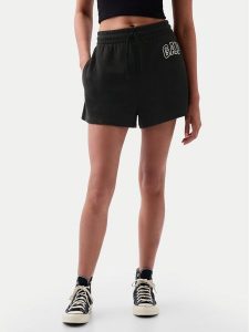 Gap Szorty sportowe 870535-03 Czarny Regular Fit. Czarne spodenki sportowe GAP, xxs, bez wzorów, z bawełny. Za 109,99 zł.