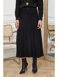 Joséfine Spódnica "Boniz" w kolorze czarnym rozmiar: M. Czarne spódnice Joséfine, na co dzień, m, bez wzorów, maxi. Za 180,06 zł.