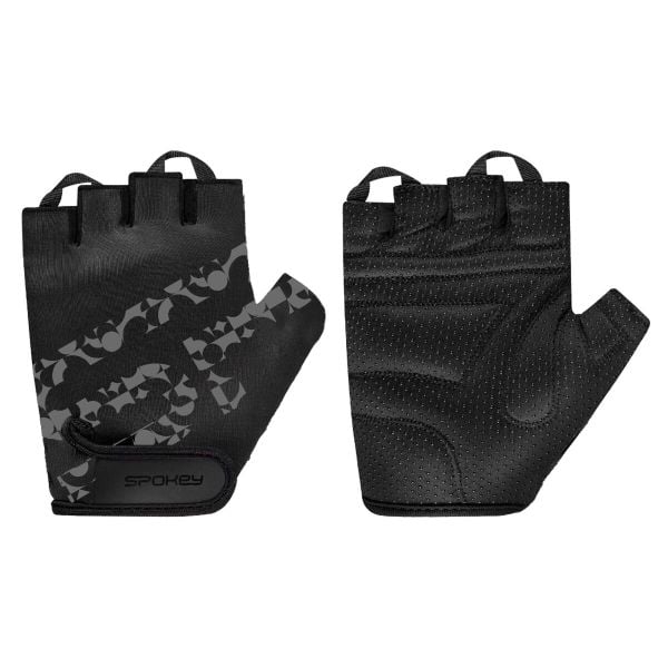 Rękawiczki rowerowe Spokey Ride. Czarne rękawiczki Spokey, bez wzorów. W wyprzedaży za 24,99 zł.