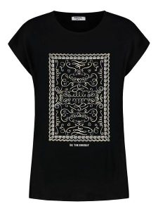 Sublevel Koszulka w kolorze czarnym rozmiar: XL. Czarne bluzki Sublevel, xl, bez wzorów, bez kołnierzyka, bez ramiączek. Za 61,46 zł.