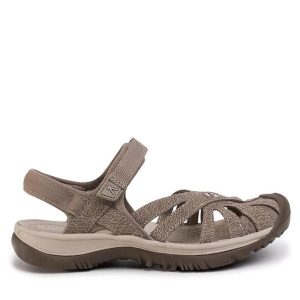 Sandały Keen. Brązowe buty trekkingowe Keen, bez zapięcia. Za 249,99 zł.