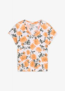 T-shirt z czystej bawełny. Czarne t-shirty bonprix, bez wzorów, z bawełny, bez kołnierzyka, bez ramiączek. Za 19,99 zł.