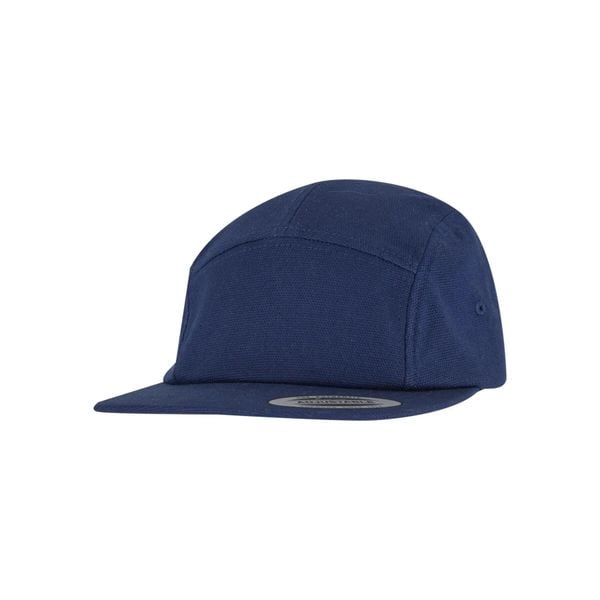 Czapka typu snapback Flexfit Jokey Canvas. Czarne czapki FLEXFIT, bez wzorów, z bawełny. Za 136,50 zł.
