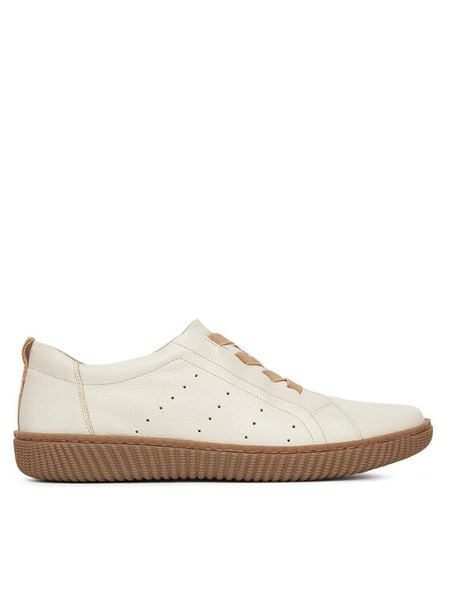 Go Soft Półbuty WI16-SORA-02 Beżowy. Brązowe półbuty Go Soft, bez wzorów, ze skóry, bez obcasa, na płaskiej podeszwie, bez zapięcia. Za 199,99 zł.