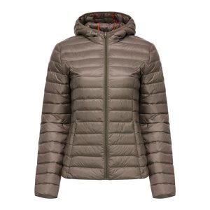 Kurtka JOTT CLOE NOOS Brązowy. Brązowe kurtki Jott, na zimę, l, bez wzorów, z tkaniny, bez kaptura. Za 557,99 zł.