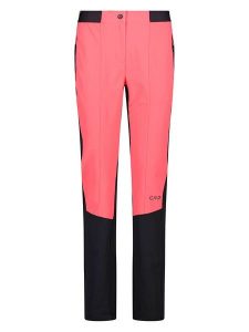 CMP Spodnie funkcyjne w kolorze czarno-różowym rozmiar: 36. Czarne spodnie sportowe CMP, bez wzorów, z materiału, outdoorowe. Za 201,08 zł.