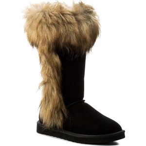 Buty LASOCKI - WS17888-7 Czarny. Czarne buty zimowe marki Lasocki, z materiału. Za 229,99 zł.