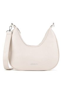 JENNY Torebka JEN-L-003-07 Beżowy. Brązowe listonoszki Jenny, bez wzorów, z tworzywa sztucznego, bez dodatków. Za 129,99 zł.