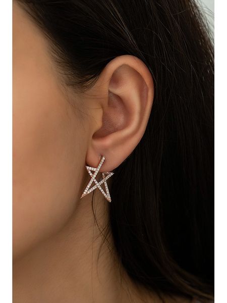 Heliophilia Srebrne kolczyki-wkrętki z cyrkoniami rozmiar: onesize. Szare kolczyki Heliophilia, z cyrkonią, srebrne. Za 74,11 zł.