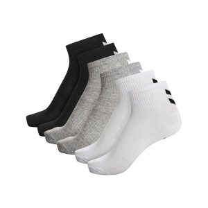 Hummel Skarpetki ZESTAW 6-Pack Z SZEWRONAMI MID CUT. Białe skarpetki Hummel, bez wzorów. Za 81,00 zł.