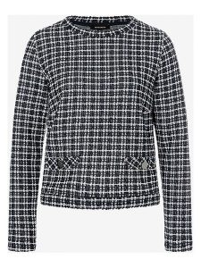 More & More Bluza w kolorze czarno-białym rozmiar: 38. Białe bluzy More & More, bez wzorów, bez kaptura. Za 113,36 zł.