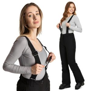 Spodnie narciarskie damskie KADVA Edge X Pants. Czarne spodnie sportowe KADVA, bez wzorów, narciarskie. Za 199,99 zł.