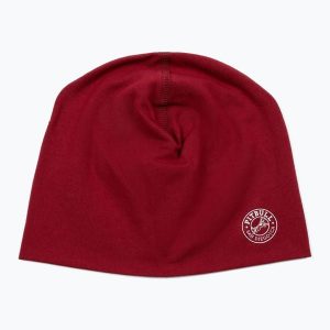 Czapka zimowa Pitbull San Diego Ca Beanie. Czerwone czapki PITBULL, bez wzorów, z bawełny, sportowe. Za 52,99 zł.