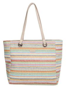 Beagles Shopper bag "Formentera" ze wzorem - 50 x 35 x 16 cm rozmiar: onesize. Shopper bag Beagles, bez wzorów, z materiału, na ramię, bez dodatków. Za 78,99 zł.