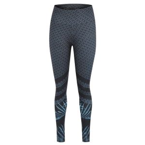 Legginsy damskie Loap Mirone czarne. Czarne legginsy ZSPORT, bez wzorów, długie. Za 102,32 zł.